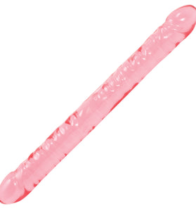 Crystal Jellies 18 Inch Double Dong - Pink DJ0287-03