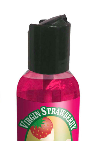 Love Lickers Massage Oil - Virgin Strawberry - 1.76 Fl. Oz. LG-BT019