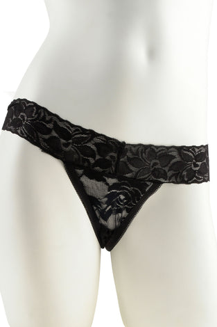 Fetish Fantasy Series Hanky Spank Me Vibrating Panties - Black PD4025-23