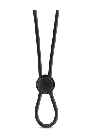 Stay Hard - Silicone Loop Cock Ring - Black BL-31095