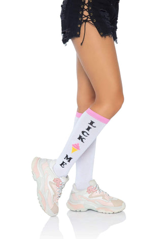 Lick Me Knee Socks LA-5620