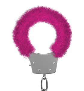 Pleasure Furry Handcuffs - Pink OU-OU004PNK