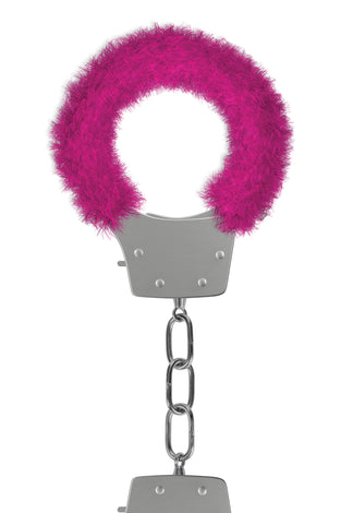 Pleasure Furry Handcuffs - Pink OU-OU004PNK