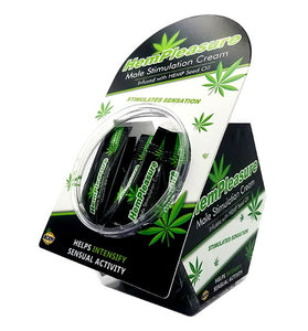 Hempleasure for Men Sample Packet 50 Pc Fish Bowl Display BA-HMPFMSPDJ