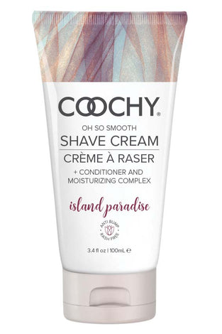 Coochy Shave Cream - Island Paradise - 3.4 Oz COO1005-03