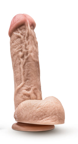 Dr. Skin - Mr. D - 8.5 Inch Dildo With Balls - Beige BL-15453