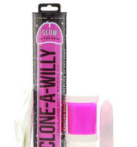 Clone-a-Willy Glow-in-the-Dark Kit - Pink BD8027