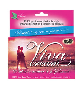 Viva Cream - 3 Count Box - 10ml Tubes MD-VC3MT