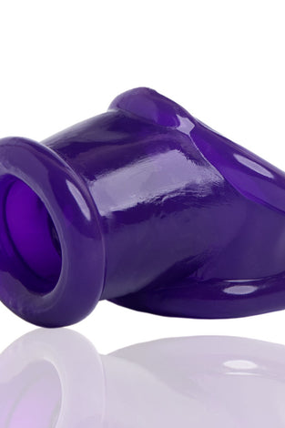 Powersling Cocksling With Ballstretcher - Eggplant OX-3042-EGP