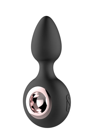 Gender Fluid Tremor Ring Plug Anal Vibe - Black GFL-4257