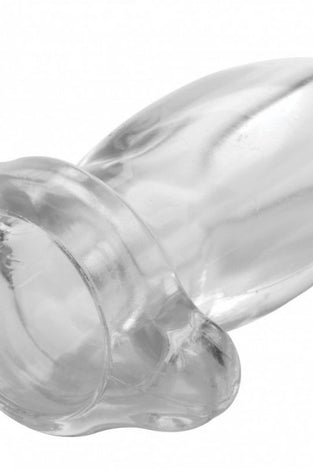 Peephole Clear Hollow Anal Plug - Large MS-AF816-LARGE