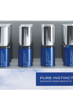 Pure Instinct Pheromone Fragrance Oil True Blue Roll on 12 Pc Display JEL4000-99