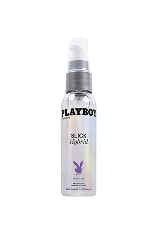 Playboy Pleasure Slick Hybrid Lubricant 2 Oz PB-LQ-2123-2