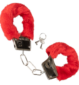 Playful Furry Cuffs - Red SE2651253