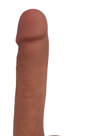 Easy Riders 7 Inch Slim Dong With Balls -  Caramel CN-18-0915-12