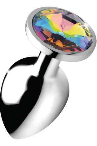 Rainbow Prism Gem Anal Plug - Large BTYS-AG375-LRG