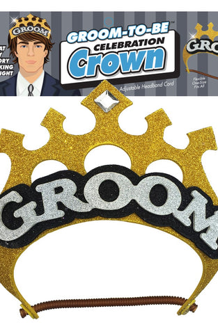 Groom-to-Be Celebration Crown LG-NVC049