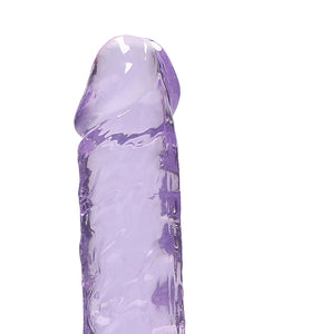 7 Inch Realistic Dildo With Balls - Purple SH-REA091PUR