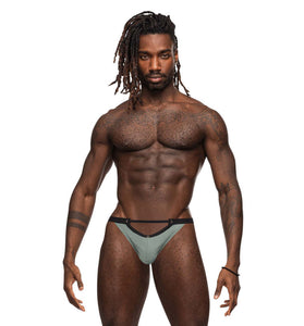 Magnificence Micro v-Thong - Small - Jade MP-455276JASM