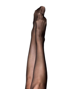 Taylor - Silky Sheer Thigh High - Size a - Black KX-1315A-BLK-A