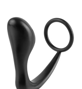 Anal Fantasy Collection Ass Gasm Cockring Plug - Black PD4623-23