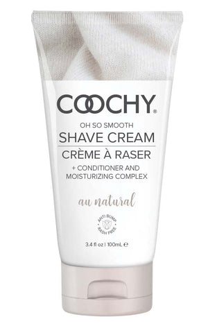 Coochy Shave Cream - Au Natural - 3.4 Oz COO1001-03