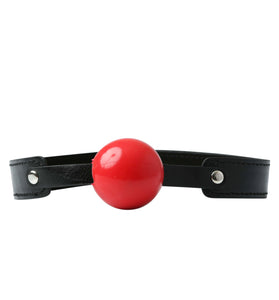 Sex and Mischief Solid Ball Gag - Red SS100-24