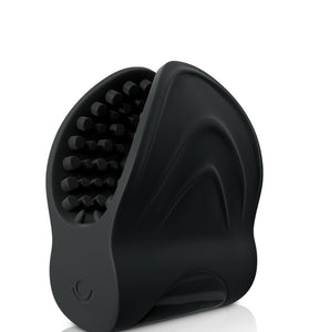 Vibrating Silicone Edger Trainer - Black SR1065