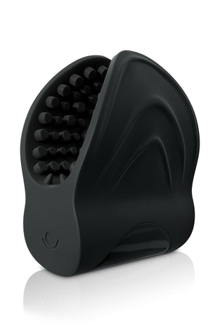 Vibrating Silicone Edger Trainer - Black SR1065