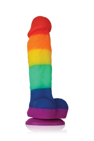 Colours Pride Edition - 5 Inch Dildo - Rainbow NSN0408-05