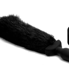 Waggerz Moving and Vibrating Fox Tail Anal Plug TZ-AG198
