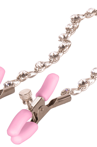 First Time Crystal Nipple Teasers - Pink SE0004973