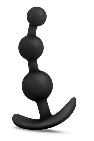Anal Adventures - Platinum - Small Anal Beads -  Black BL-10695