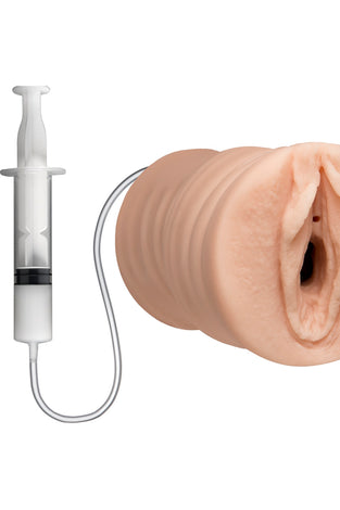 Squirt It - Squirting Pussy Stroker With Joy Juice - Vanilla DJ0683-50-BX