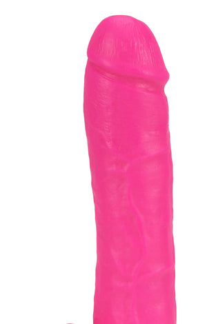 Neo - 11 Inch Dual Density Dildo - Neon Pink BL-34540