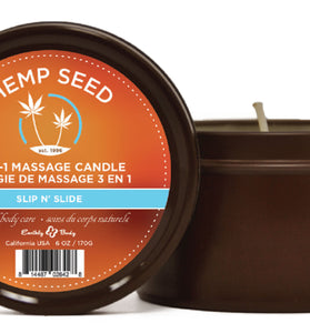 3-in-1 Massage Candle - 6 Oz. -  Slip n' Slide EB-HSCS022C