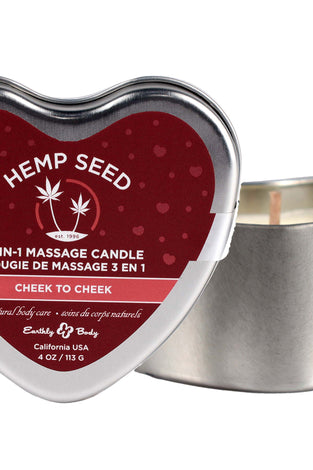 3-in-1 Massage Candle - Cheek to Cheek - 4 Oz EB-HSCV023B