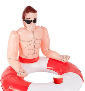 Inflatabale Lifeguard Hunk Swim Ring FV-50885