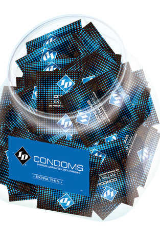 ID Extra Thin Condom Jar - 144 Pieces ID-CXT-JOD
