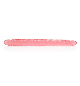 Slim Jim Duo 17 Inches Veined Super Slim Dong - Translucence SE0281902