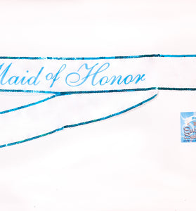 Maid of Honor Party Sash LG-NV031