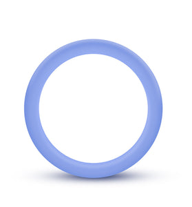 Performance - Silicone Glo Cock Ring - Blue Glow BL-91167