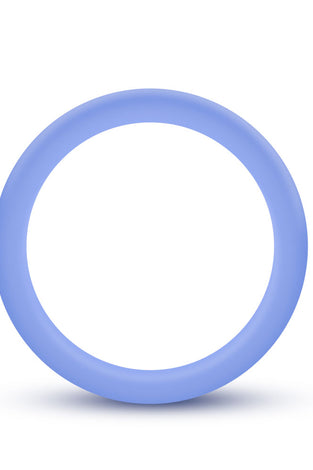 Performance - Silicone Glo Cock Ring - Blue Glow BL-91167