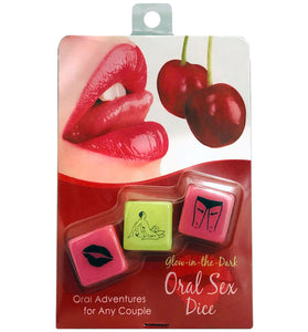 Glow in the Dark Oral Sex Dice KG-BGR127
