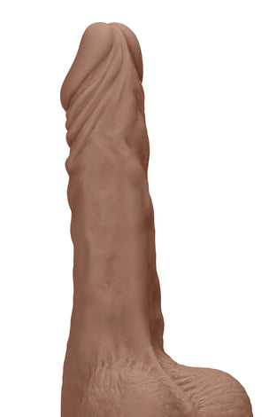 8 Inch Dong With Testicles - Tan SH-REA095TAN