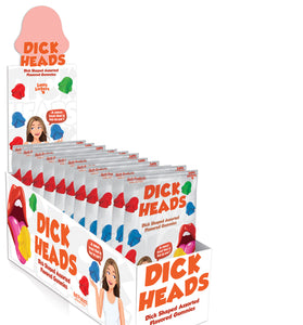 Dick Heads Gummies - Dick Shaped Gummies -  Assorted Flavors HTP3511-D