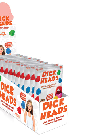 Dick Heads Gummies - Dick Shaped Gummies -  Assorted Flavors HTP3511-D