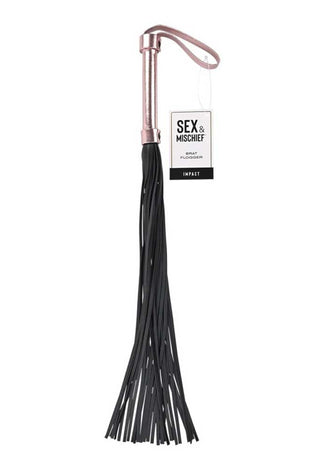 Brat Flogger - Black / Rose Gold SS09843