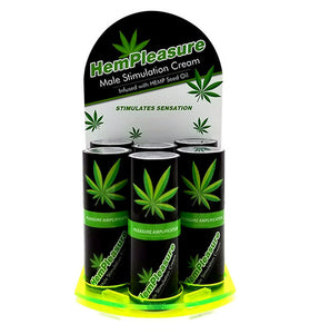 Hempleasure for Men .5 Oz 6 Bottle Display BA-6HMPFM05