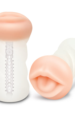 Zolo Male Masturbator Clear Deep Throat X-ZO6023